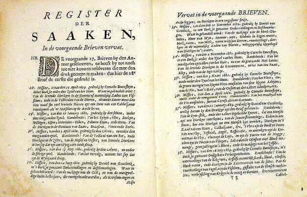 Leeuwenhoek Register of Books